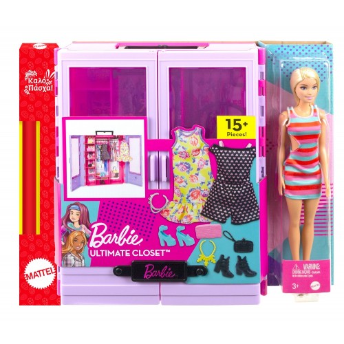 Λαμπάδα Barbie Ντουλάπα με Κούκλα (HJL66L)