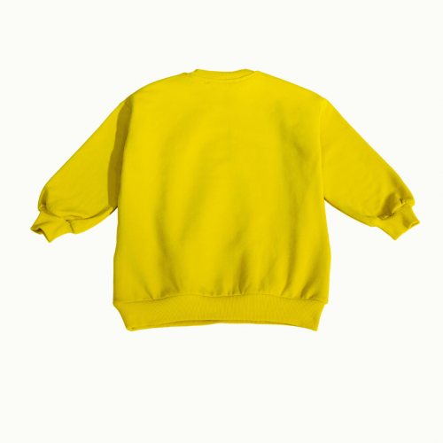 Agatha Ruiz De La Prada Μπλούζα Φούτερ Flower Κίτρινη (PVSWS.0236)