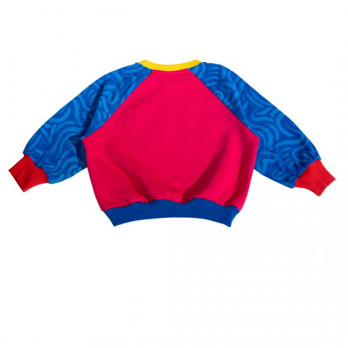 Agatha Ruiz De La Prada Μπλούζα Φούτερ Color Block (PVSWS.0237)