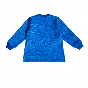 Agatha Ruiz De La Prada Μπλούζα Φούτερ Heart Μπλε (PVSWS.0238)