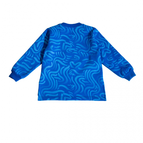 Agatha Ruiz De La Prada Μπλούζα Φούτερ Heart Μπλε (PVSWS.0238)