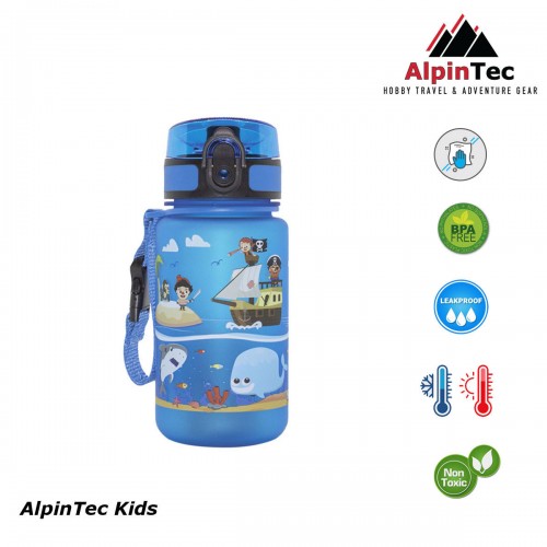Παγούρι AlpinTec 350ml Pirates Blue (C-350BE-PIR)