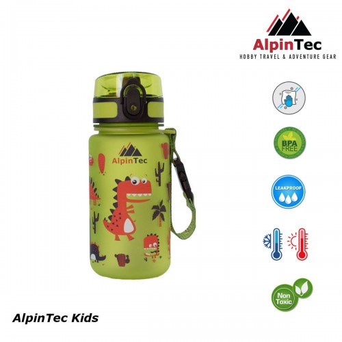Παγούρι AlpinTec 350ml Dino Green (C-350GN-DIN)