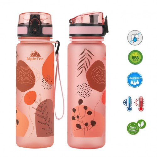 Παγούρι Alpin Mood 500ml Pink (F-500GP-FL)