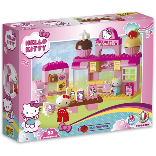 Unico Plus Hello Kitty Κουζίνα 82τεμ (8695-00HK)