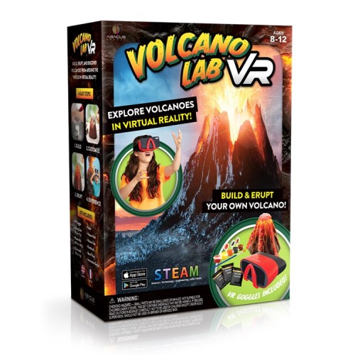 Abacus Stem Lab Volcano Lab VR Επιστημονικό Σετ Εικονικής Πραγματικότητας με Γυαλιά (AB94932)