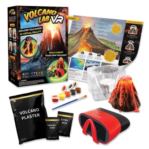 Abacus Stem Lab Volcano Lab VR Επιστημονικό Σετ Εικονικής Πραγματικότητας με Γυαλιά (AB94932)