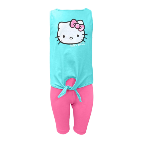 Σετ Τοπ Hello Kitty και Κολάν Κάπρι Τιρκουάζ (22540032)