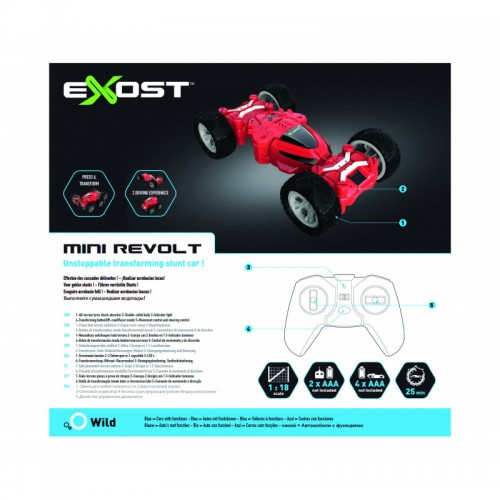 Αυτοκίνητο Τηλεκατευθυνόμενο Exost R/C Mini Revolt (7530-20259)