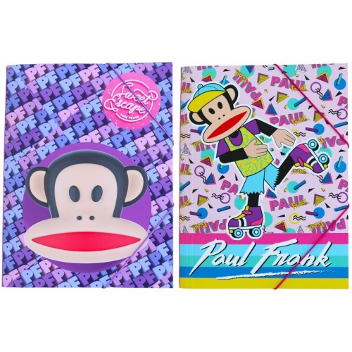 BMU Ντοσιέ με λάστιχο Α4 Paul Frank Sweet Escape (346-74510)