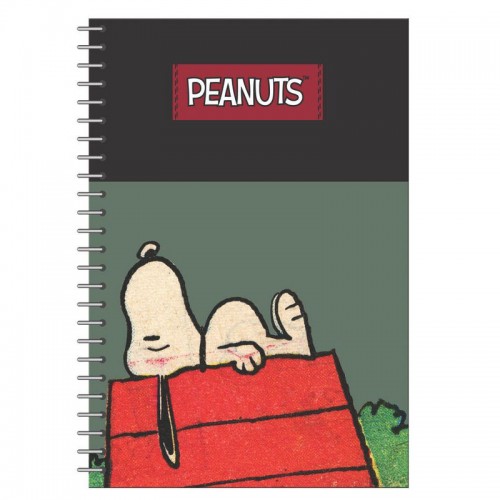 BMU Τετράδιο 17x25 Σπιράλ 2 Θεμ. 70φ Peanuts (365-01402)