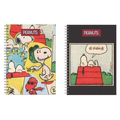 BMU Τετράδιο Α4 Σπιράλ 2 Θεμ Snoopy Peanuts (365-01440)