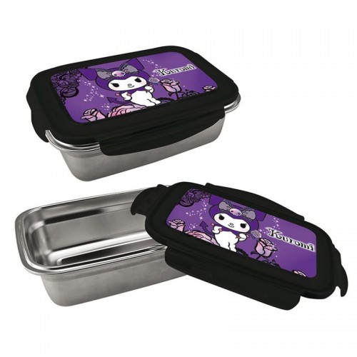 Kuromi Φαγητοδοχείο 2 Χρήσεων Purple (252423)