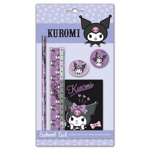 Kuromi Σχολικό Σετ Γραφικών 5τεμ (252141)
