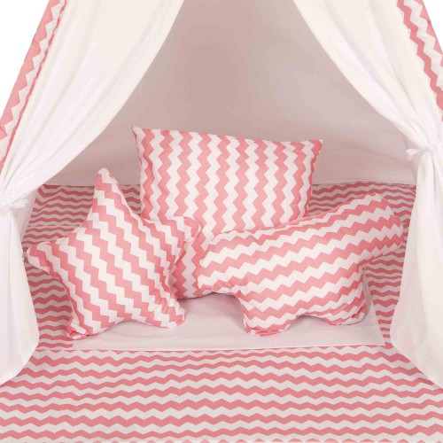 Σκηνή Baby Adventure Teepee Pink Wave (BR75045)