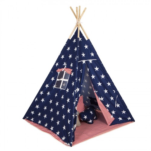 Σκηνή Baby Adventure Teepee Stars & Stripes (BR75042)