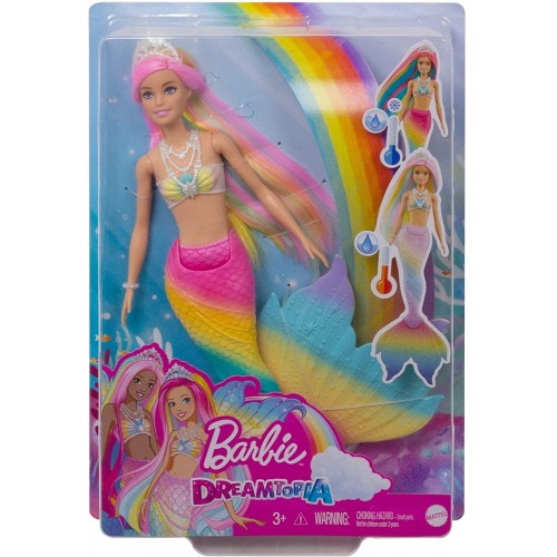 Barbie Γοργόνα Μεταμόρφωση Ουράνιο Τόξο (GTF89)