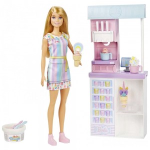Barbie Εργαστήριο Παγωτού (HCN46)