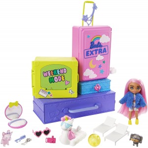 Barbie Extra Minis Σετ με Ζωάκια (HDY91)