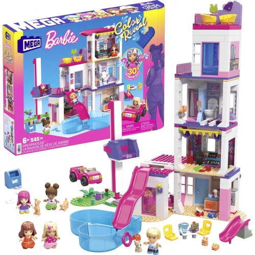 Mega Blocks Barbie Color Reveal Dreamhouse (HHM01)