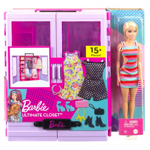 Barbie Ντουλάπα με Κούκλα (HJL66)