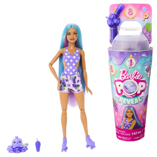 Barbie Pop Reveal Σταφύλι (HNW44)