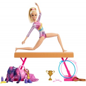 Mattel Barbie Αθλήτρια Ενόργανης Γυμναστικής (HRG52)