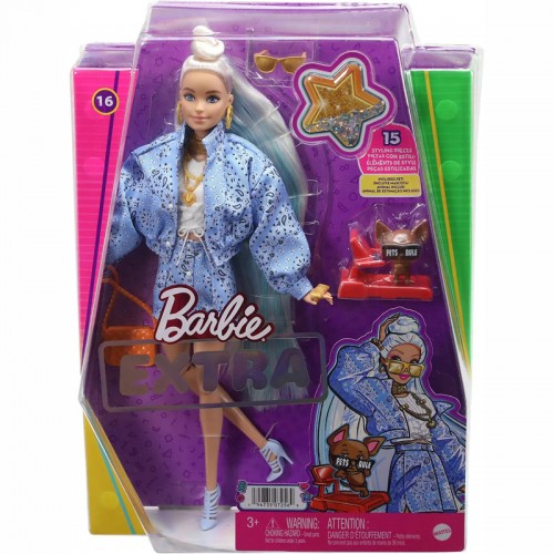 Barbie Extra Doll Blonde Bandana (HHN08)