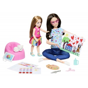 Barbie & Chelsea Δασκάλα Καλλιτεχνικών (HRG48)