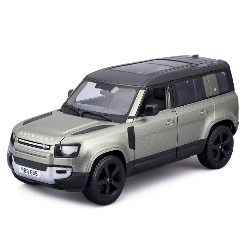 Bburago 1/24 Land Rover Defender-110 2022 Green (21101) Bburago 1/24 Land Rover Defender-110 2022 Green (21101)