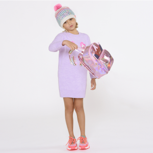 Billieblush Make Some Noise Sequin Knitted Dress Lilas (22261056)