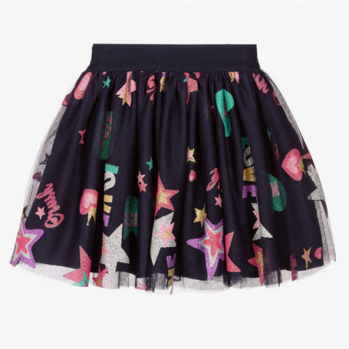 Billieblush Acroblush Glitter Mesh Skirt (22261095)