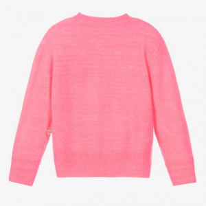 Billieblush Make Some Noise Knitted Pullover Rose Flash (22261124)