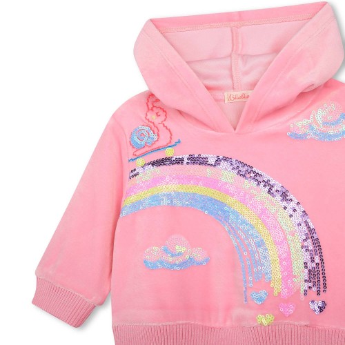 Billieblush Φόρεμα Hooded Sequined Pink 12m (23260459)