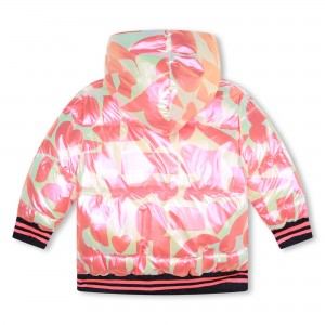 Billieblush Μπουφάν Metallic Pink Logo (23260872)