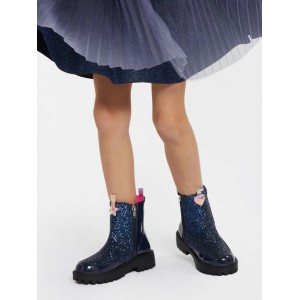Billieblush Μποτάκι Ankle Navy Blue (23261535)