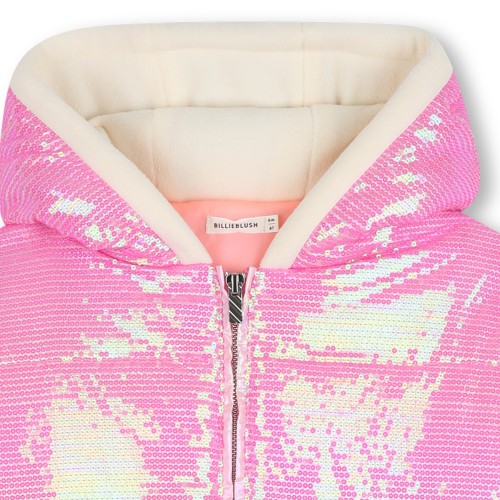 Billieblush Μπουφάν Puffer Pink Kid (U21374)