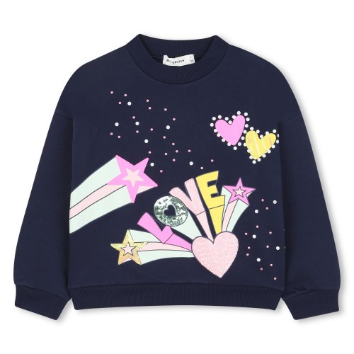 Billieblush Μπλούζα Φούτερ Love Star Teen (U21603)