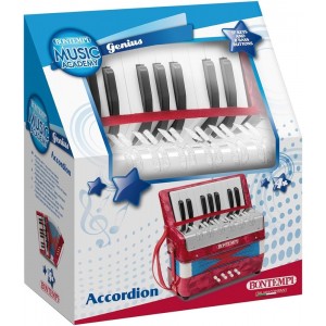 Bontempi Ακορντεόν με 17 Πλήκτρα και 8 Πλήκτρα Μπάσου (331730)