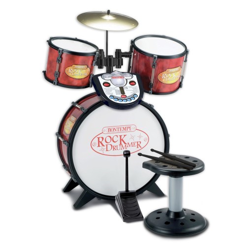 Bontempi Drums Ηλεκτρονικό με Εκμάθηση και Σκαμπό (526801)