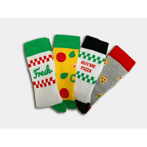 Boxt Κάλτσες Unisex 39-46 Pizza Socks (80603)