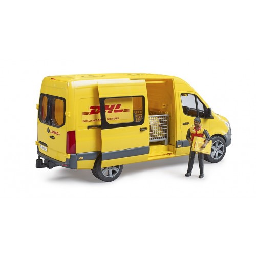 Bruder Mercedes Sprinter DHL με Ανυψωτικό (02671)