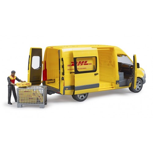 Bruder Mercedes Sprinter DHL με Ανυψωτικό (02671)