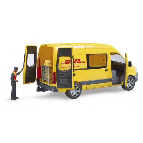 Bruder Mercedes Sprinter DHL με Ανυψωτικό (02671)