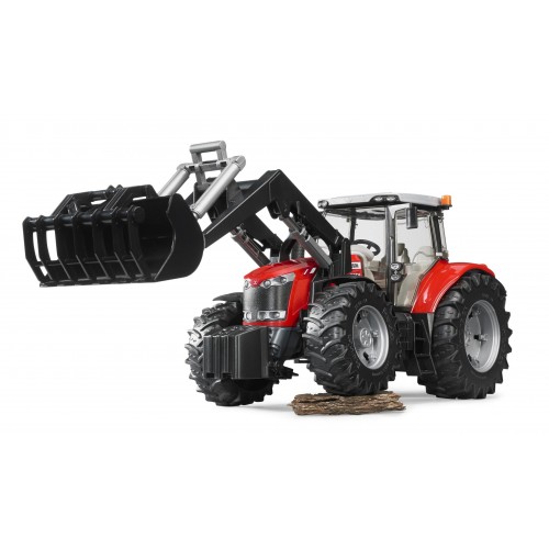 Bruder Τρακτέρ Massey Ferguson 7600 με Φορτωτή (03047)