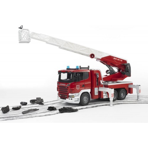Bruder Πυροσβεστική Scania με καλάθι (03590)