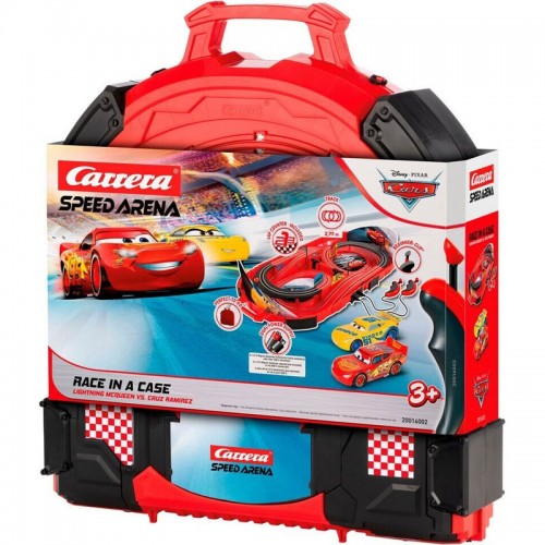Carrera Disney Speed Arena: Cars - Race in a Case Lighting Mcqueen vs Cruz Ramirez (20016002)
