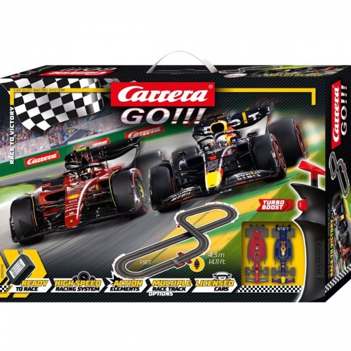 Carrera Αυτοκινητόδρομος Go Set 1:43 Race to Victory (20062545)