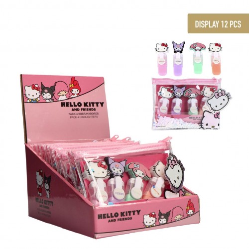 Cerda Μαρκαδόροι Υπογράμμισης Hello Kitty and Friends (2700001750)