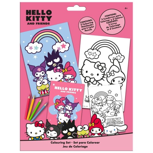 Kids Licensing Σετ Ζωγραφικής Hello Kitty and Friends (89148)